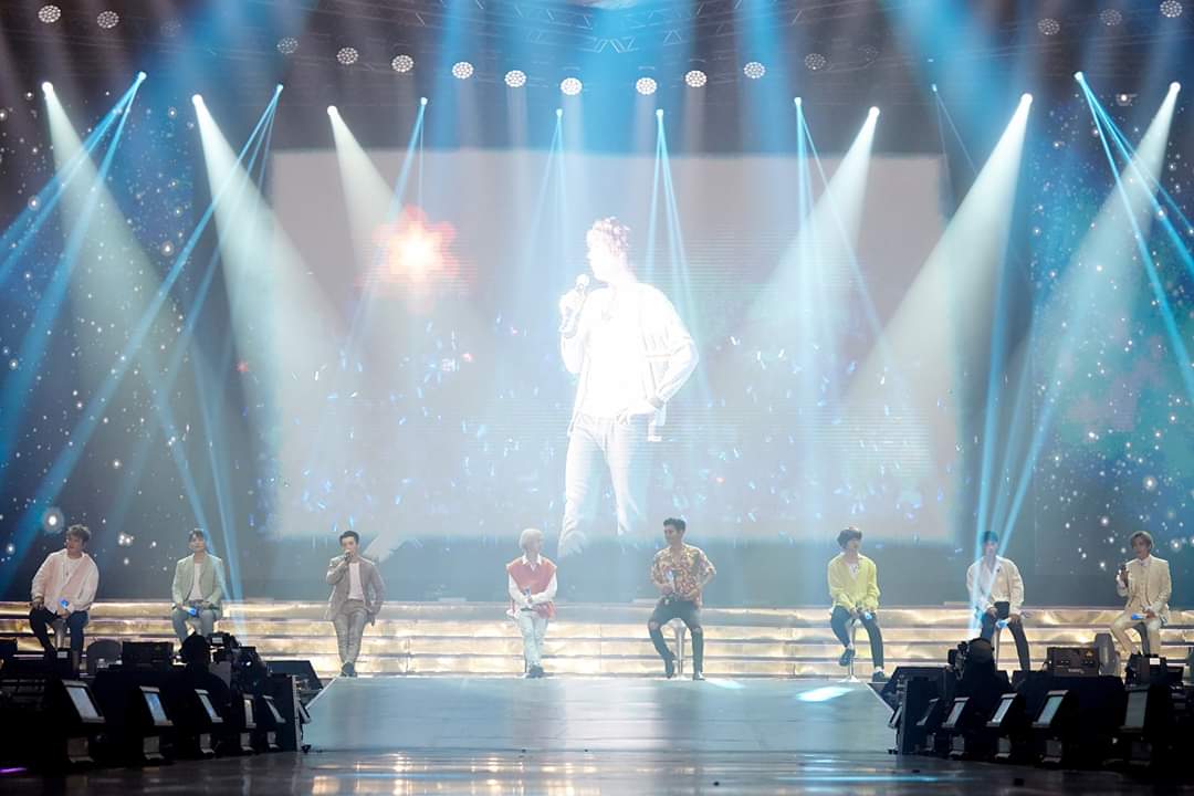 13elieveSG's tweet photo. [HQ PIC] 190620 Super Junior Facebook Update - Wonderful shots of our 'Last Men Standing', Super Junior! [4P] https://t.co/OcOL8VeNG6