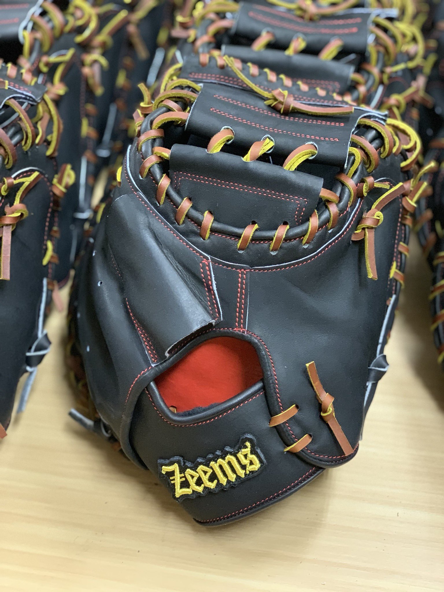 Zeemsキャッチャーミット pop様限定 （野球 グラブ | ベース