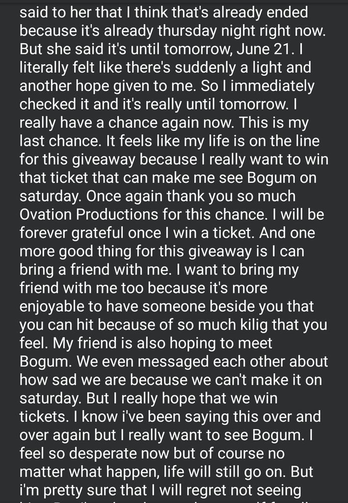 JustADay6Stan's tweet photo. @ovationprod @BOGUMMY @ABSCBN @philconcerts @manilaconcerts @officialbogumph Thank you so much for real @ovationprod for this chance to see @BOGUMMY and this giveaway. May God blesses you a bunch! 😊 My friend to tag is @annieda_ Below is my entry for the #PBGMNLGiveaway #ParkBoGumMNL https://t.co/DeDtnWxxwF