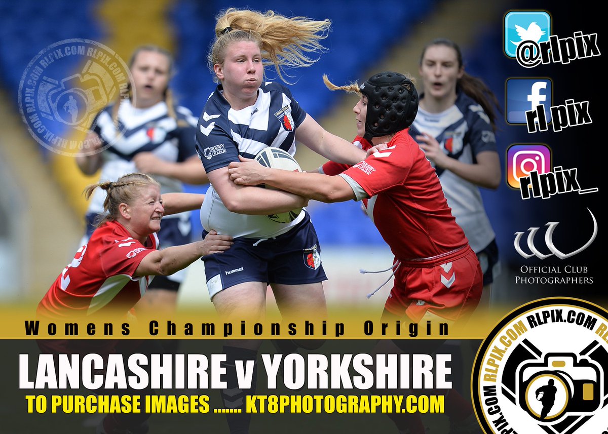 Images from the Lancashire v Yorkshire Championship Women's Origin at @WarringtonRLFC are now online but on our sister site KT8 - kt8photography.co.uk/p604231790 - THESE ARE AVAILABLE TO PURCHASE ON KT8PHOTOGRAPHY