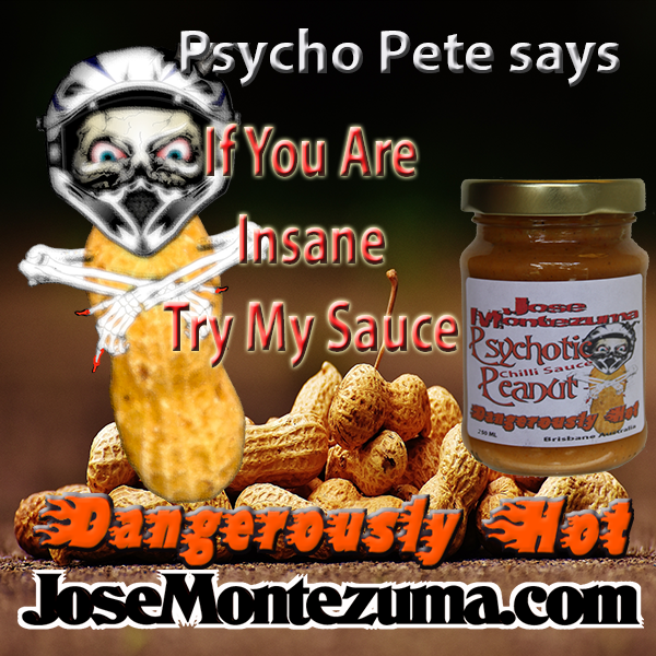 DirectTablet's tweet image. Insane Peanuts Rule #Gourmet #Chili #chilli #Sauces #Australia #Brisbane #Sydney #carolinareaper #Melbourne #adelaide #perth #Darwin #chilliheads #Tasmania #Hobart #Cairns #Townsville #hotsauce #nd josemontezuma.com