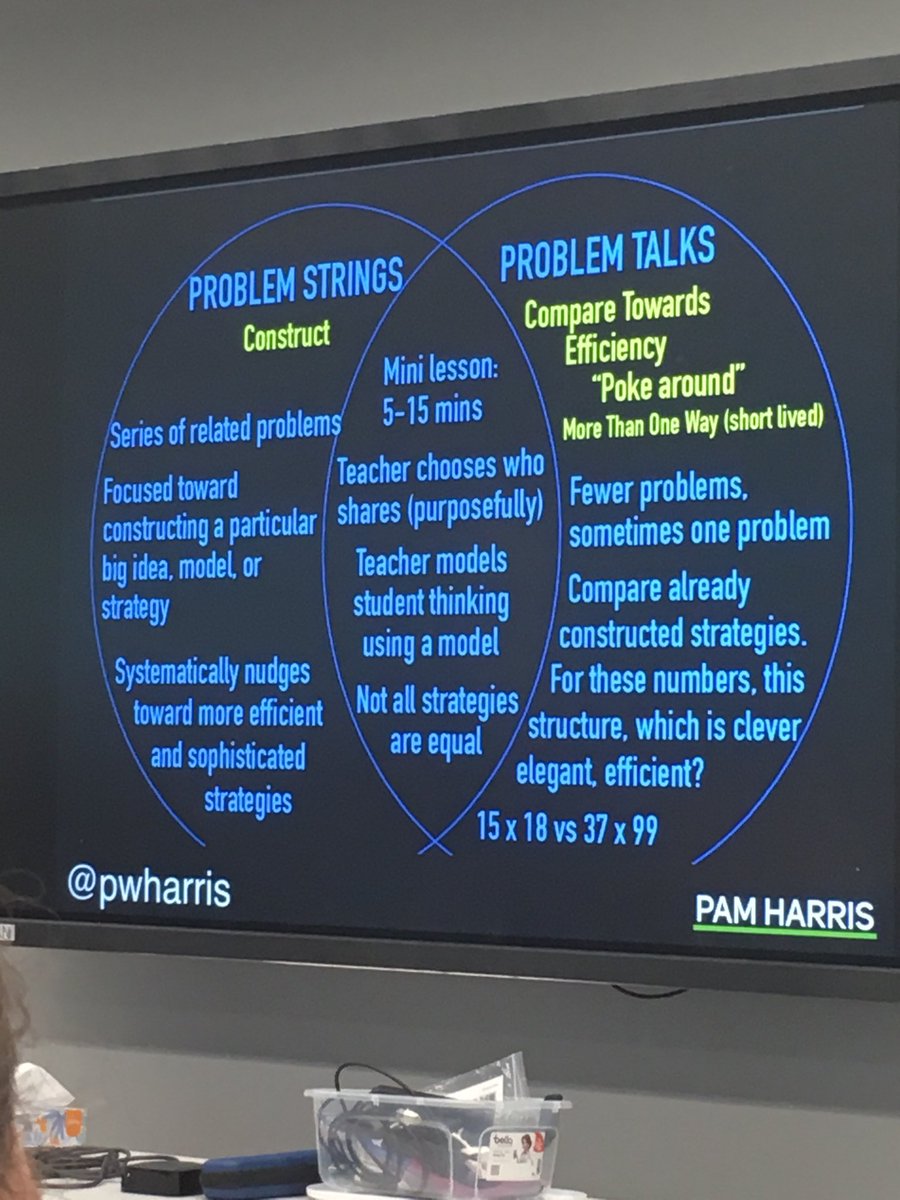JessicaEoff's tweet image. Number talks and problem strings! Building numeracy!!! Best math PD ever #humbleisdpop #pamharris