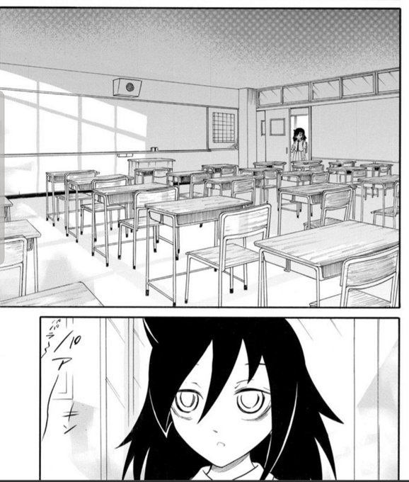 黒板まで白い、騒がしくなってきた学園生活から一変...智子は何を想ったんだろう... 