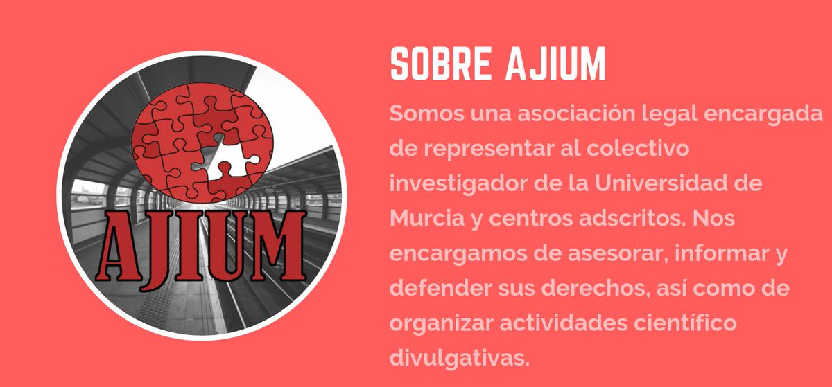 Asociación de Jóvenes Investigadores UMU tweet media