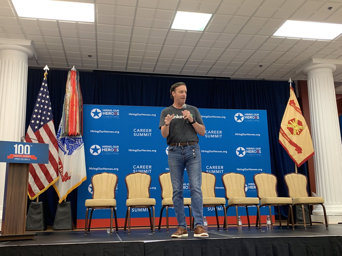 hiringourheroes's tweet photo. Our famous @LinkedIn workshop is underway at our #100thSummit. We may have taught this workshop 100 times, but it never gets old! https://t.co/DS2SroOCGp