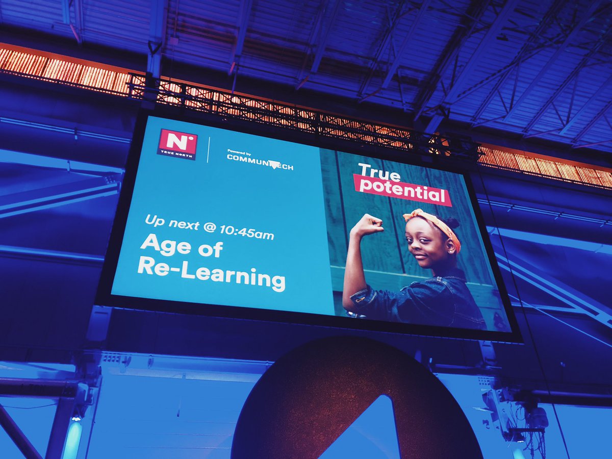 HelloProsper's tweet image. Today is the day! Head over to Stage B at #TrueNorth19 to learn more on how we should train, hire, re-skill and reallocate the workforce of the future. #TruePotential #TechForGood