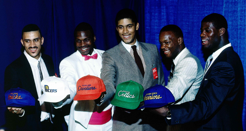 Imagem do Draft da NBA de 1986