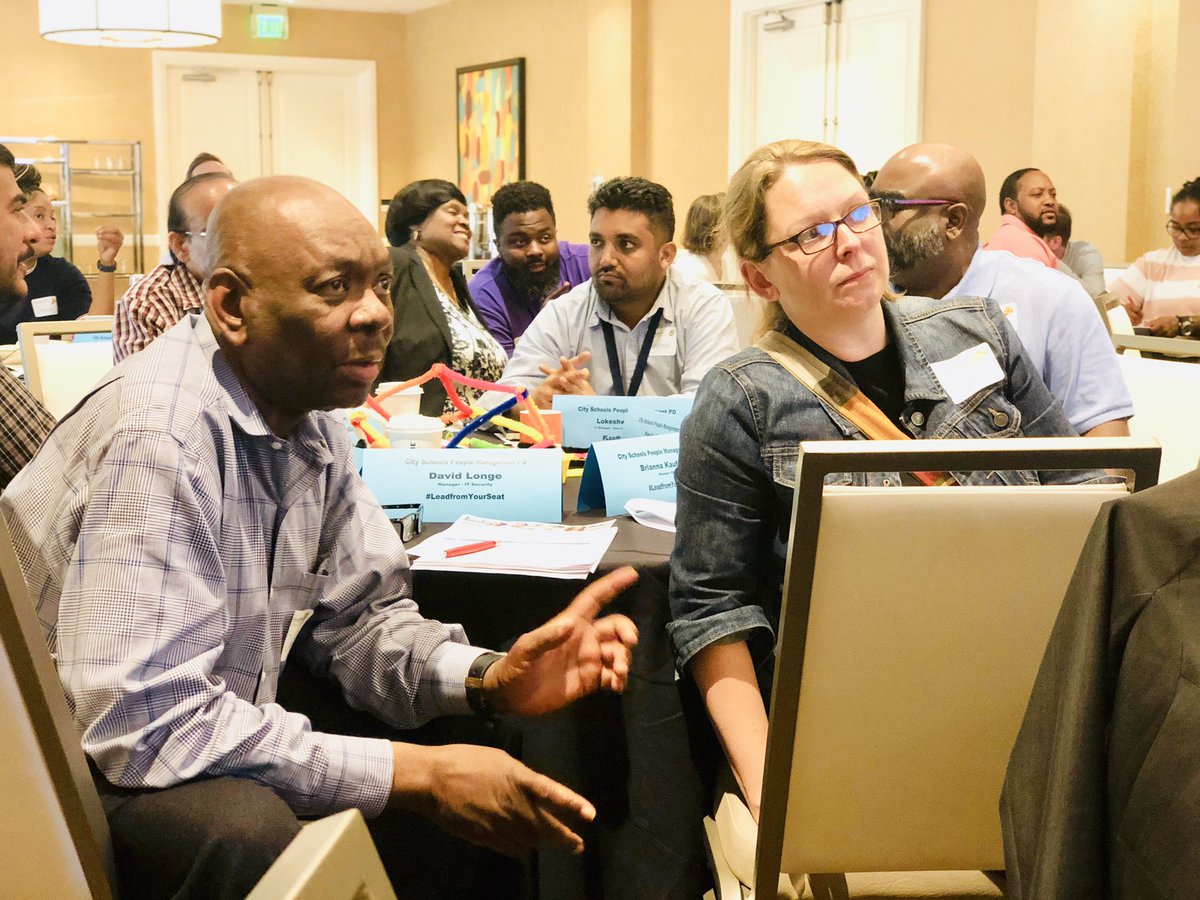 AshleyBStewart1's tweet image. Awesome to see @BaltCitySchools staff learning practical management tools to advance race equity for our students. #LeadfromYourSeat #LineofSight #TheManagementCenter