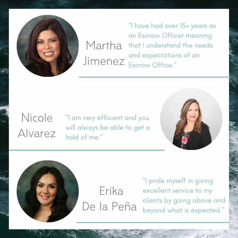 ParamountEscrow's tweet photo. Meet our Escrow Officers! They're hardworking, caring and most importantly, ready to open your Escrows! 🤗
Call us at 714.300.0909 to open one today! #OC #Realtor https://t.co/jSQHVcnPp1