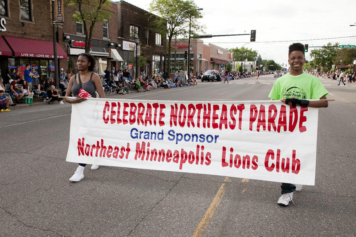 Thank you again to our Northeast Minneapolis Chamber 90th Celebrate Northeast Parade grand sponsor NE Minneapolis Lions Club #02677! We are so grateful for your support of this longstanding community tradition.