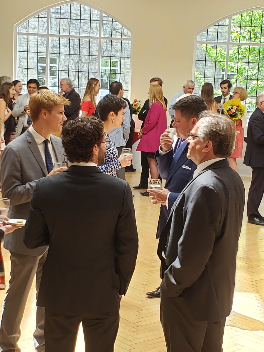 QueensMech's tweet photo. Our @QueensMech Convocation Reception last week was an important time to celebrate the achievements of our students (and faculty) this year. Congrats! https://t.co/7zLmwRRHal #qgrad19 @CapstnDesigner @RainbowBiomech https://t.co/eAvAV7tevv