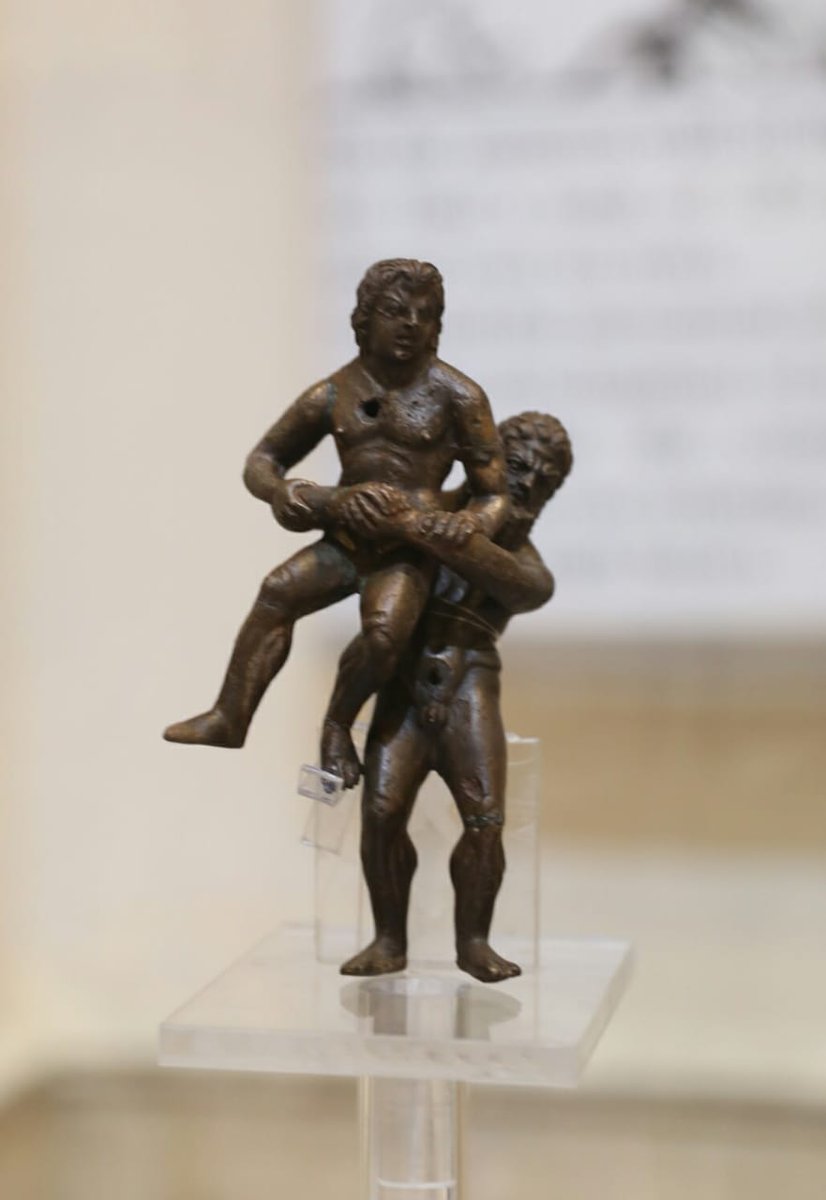 To celebrate Egypt’s African Cup of Nations 2019, Dr. Khaled El-Enany, Minister of Antiquities inaugurated a temporary exhibition entitle "Sports Through Ages" telling the history of sports along the Egyptian civilization 
#egypt #archaeology #media #egyptology #museums #news