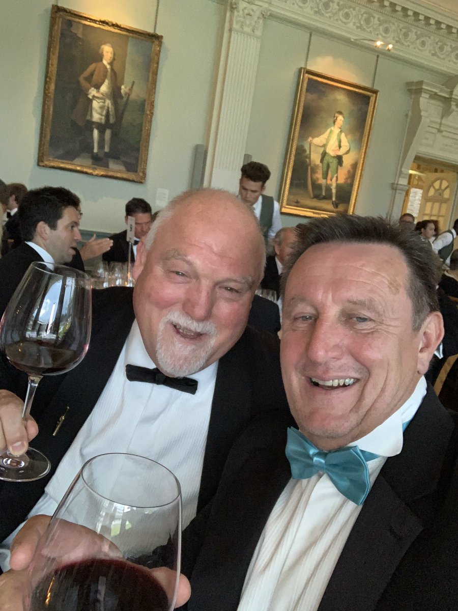 JPDewing's tweet photo. Great fundraising night in the famous Long Room with Mike Gatting and Graha Gooch last night. We were also joined by Clients from London’s Central Hall and Pizza Express. #grahamgoochfoundation #cloudfm https://t.co/dtlj9zUjA8
