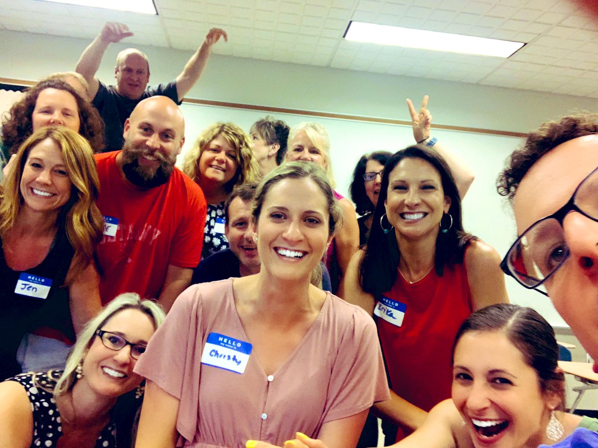 DrSuzanneBright's tweet photo. Quote of the Day from one of these amazing 6th grade teachers in @PennridgeSD : “I’m leaving here today more #inspired than ever to teach my writers!” #collabclass #professionaldevelopment #BeingAWriter @priority_ed @KatyCortelyou https://t.co/whenRF6pku