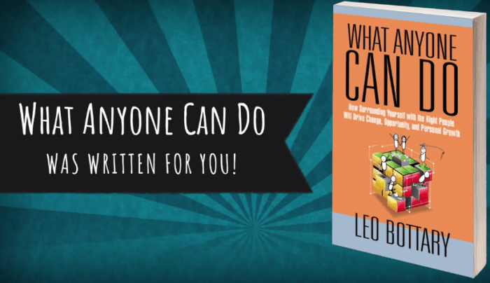 leobottary's tweet image. How Will Doing What Anyone Can Do Possibly Help Me? Great question.  One I’ve been asked many times. bit.ly/2GaVoDH #BuildingATeam #Leadership #Success