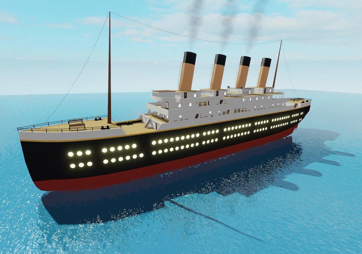 Simon On Twitter You Ve Not Even Played It Yet This Titanic Is So Thicc That We Re Debating Adding Double Sharks Into The Round - roblox titanic iceberg scene