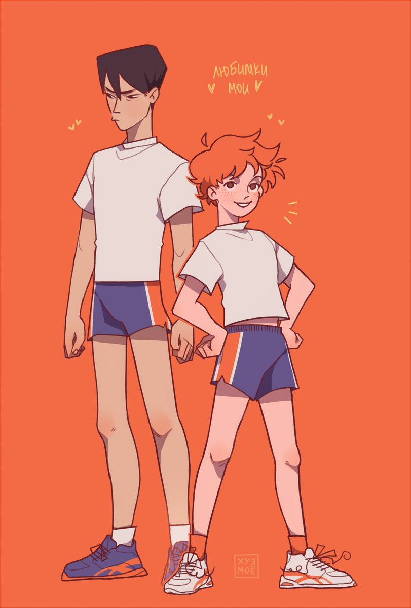 0bb_910's tweet image. 🌸volleyball boys🌸

#haikyuu
#kagehina