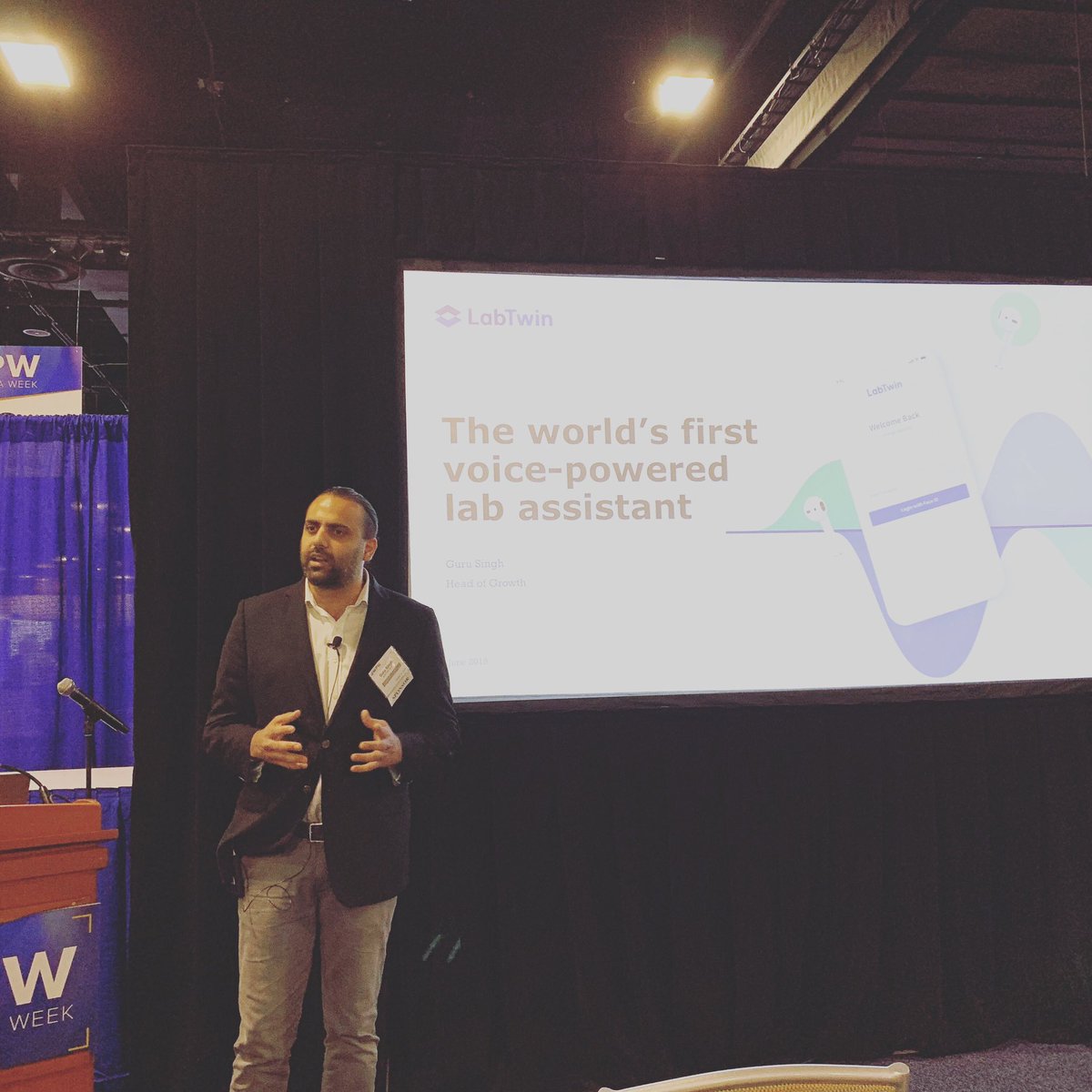 gursatya's tweet image. I never get tired of talking about @labtwin_com, the digital twin of lab #scientists.  @WPC_Congress #digitaltwin #labofthefuture #biotech #boston  #WorldPharmaWeek #pharma #research #science