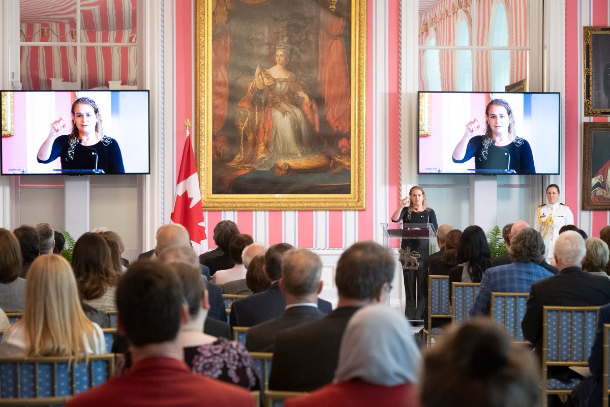 GGCanada's tweet photo. Félicitations aux quatre lauréats des prix Feuille d’or des @IRSC_CIHR pour leurs remarquables contributions à la recherche en santé et aux bienfaits qui en découlent pour tous les Canadiens. #CIHRgoldleaf https://t.co/ilv6t9r3SZ