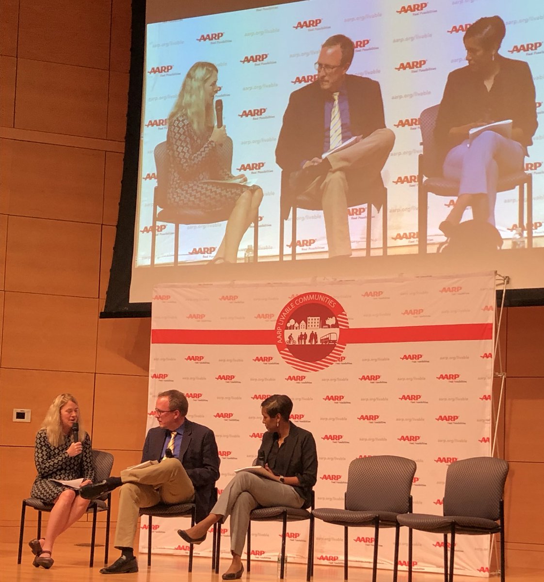 Talking about #communityresilience and rural #innovation with <a href="/AARPMaine/">AARP Maine</a> @usda <a href="/USDA/">Dept. of Agriculture</a>_RD_Loans <a href="/fema/">FEMA</a> <a href="/AARPLivable/">AARP Livable Communities</a> <a href="/FourthEconomy/">Fourth Economy</a> #AARPRural