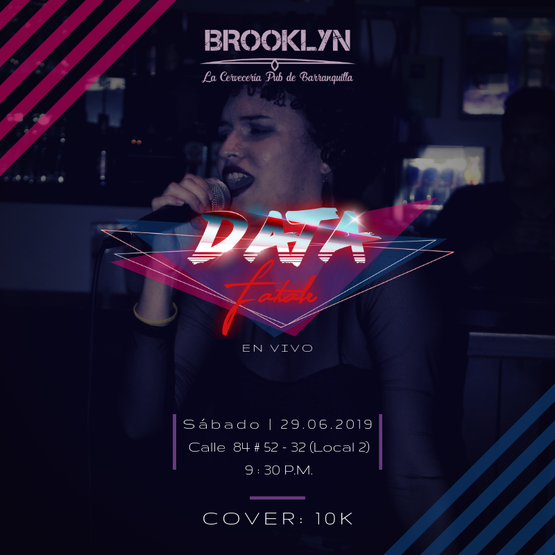 DataFatale's tweet photo. Next show! πΆ
SerΓa un placer si nos acompaΓ±an el prΓ³ximo 29 de junio a una noche llena de #synthwave π
Valor: 10kπ₯
See you there!
β’
β’
#retro #night #retrowave #datafatale #meeting #show #liveperformance #live #music #brooklynbaq #voice #electricguitar #sing #synths https://t.co/wX3iHD8TQn