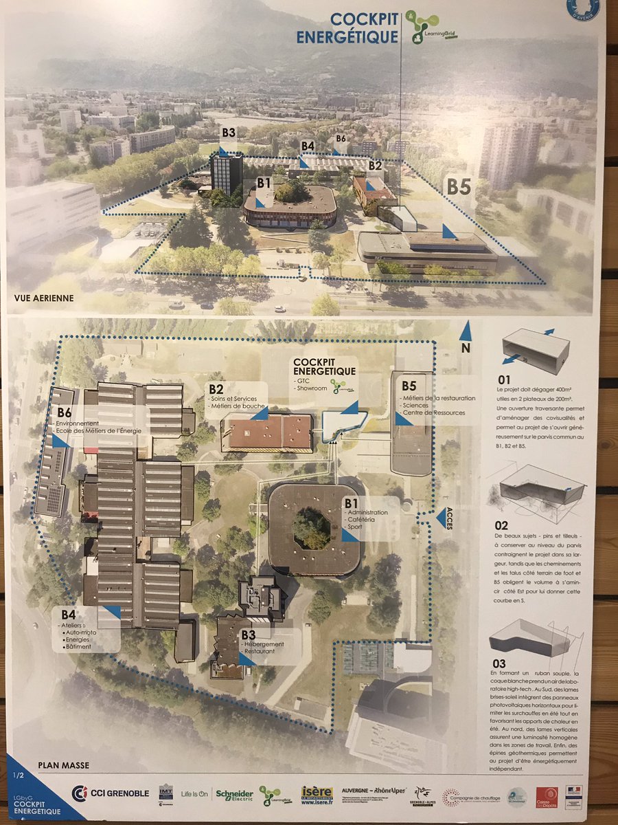 EmilieCChalas's tweet photo. Inauguration du #LearningGrid by #Grenoble à l’@IMTGrenoble.
Un modèle de coopération public-privé, une illustration de l’importance de l’innovation et de l’éducation pour réussir la #TransitionEnergetique. 
🌍 🌱 https://t.co/G2EHK4f5mI