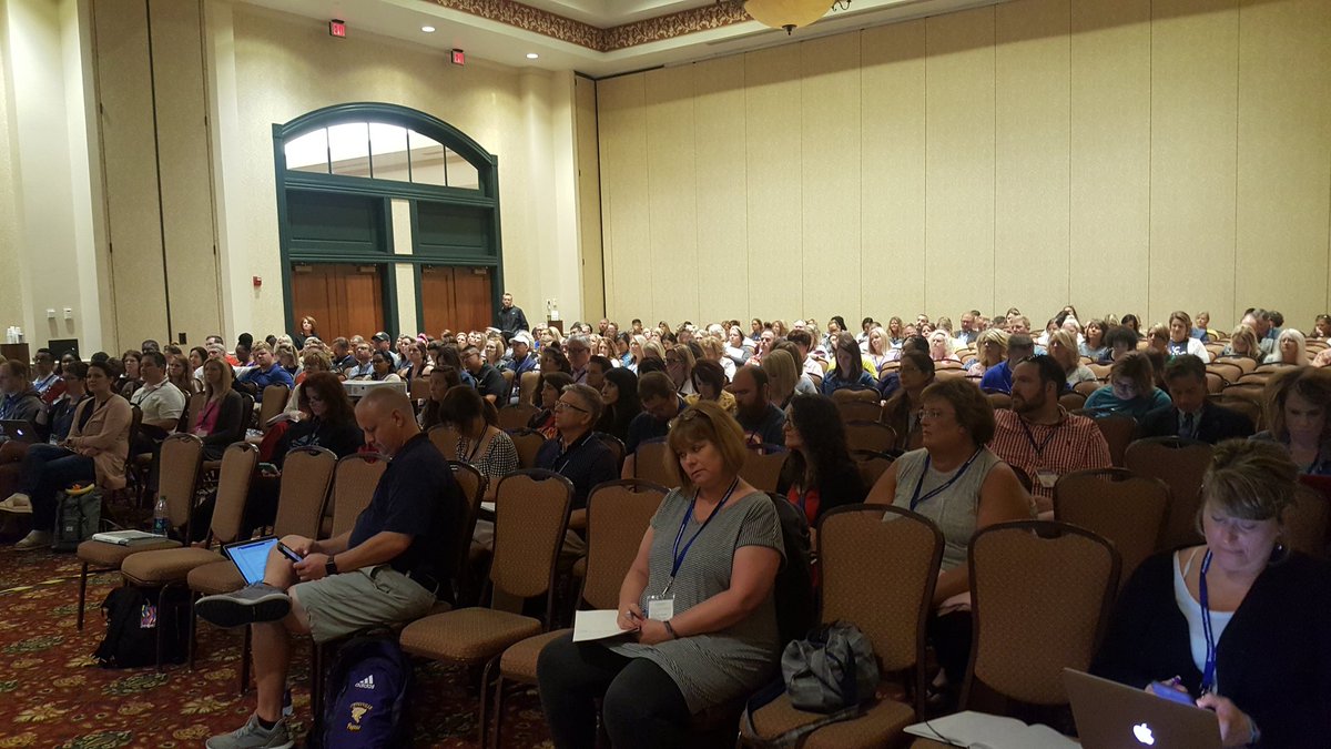 CookiesAEC's tweet photo. AEC presents on How To Implement Trauma Informed Practices at TISC 2019 to over 200 educators in Missouri. https://t.co/KolSIspNDy