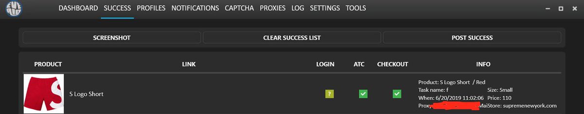 GammaCentauri's tweet photo. @EveAIO Made tasks at 10:59. No issues, no hiccups. Easy peasy https://t.co/X4pPOtgpy9