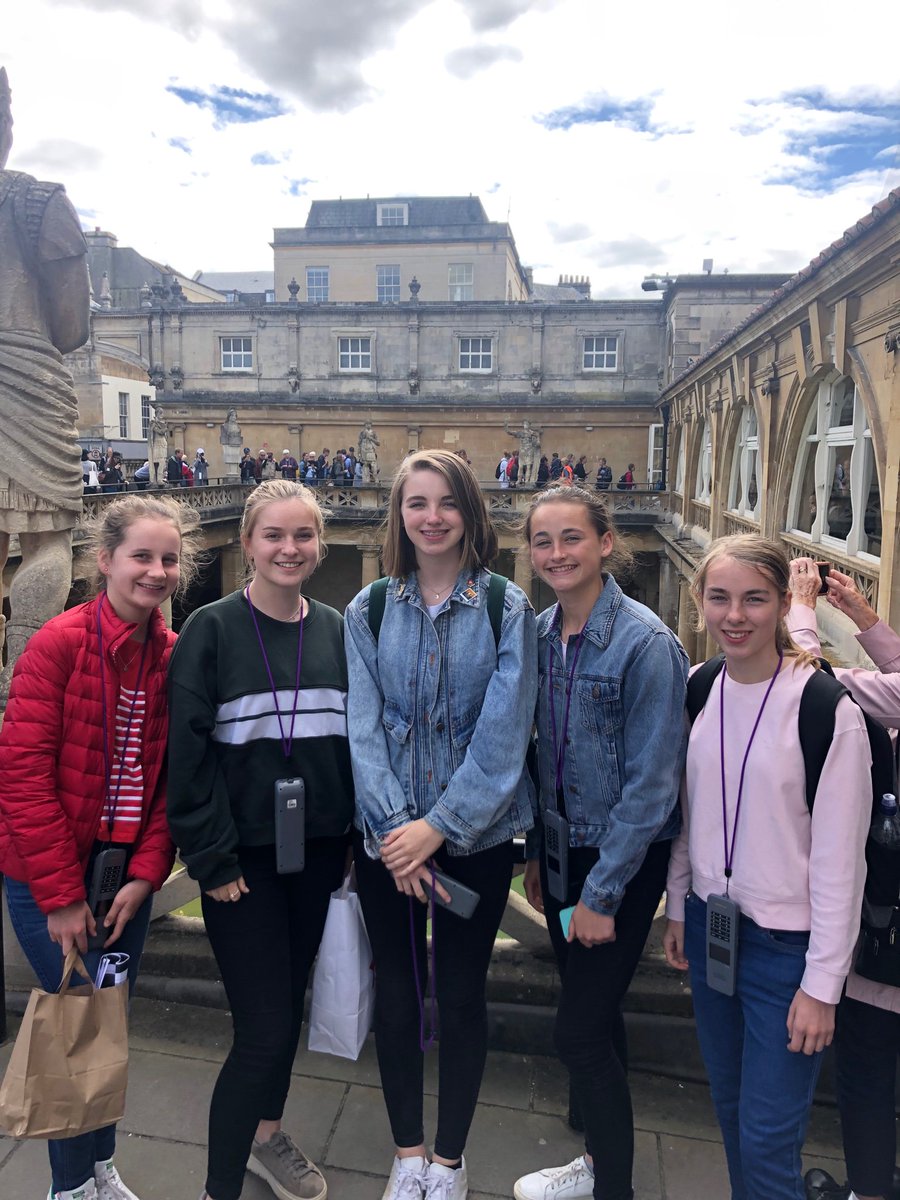 ReptonClassics's tweet image. B Block Latin are enjoying a great day @RomanBathsBath