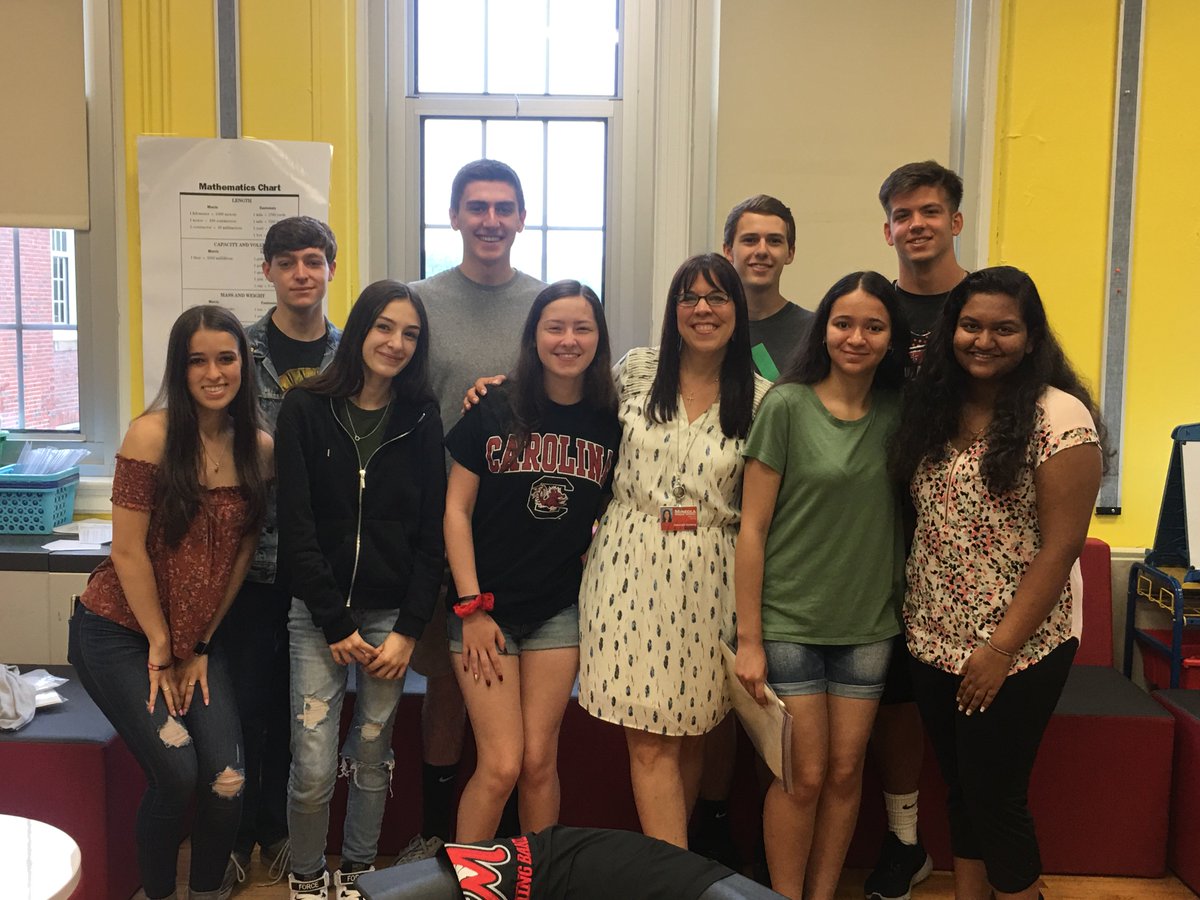 From 3rd grade at Hampton Street to seniors in high school! What a wonderful time seeing my 3rd graders again as they prepare to graduate. Thank you for taking the time to come and see me, I am so proud of you all and wish you love and success in the future. #MineolaPROUD