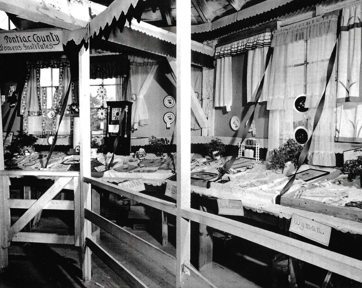 ExpoFair's tweet photo. This #tbt post goes to the homecraft division!! LOTS of memories of all the amazing items which filled the Octagon Building. Anyone else have fave memories of this architectural wonder??
.
.
.
.
#shawvillefairmemories #amazingbuildings #homecrafted #womensinstitute #fairfun https://t.co/k1p994Kmum