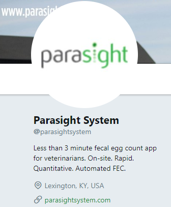 parasightsystem's tweet photo. It's the little things. Our Facebook page name matches our twitter name! #PARASIGHTshowsyouPoop2Proof #horsedocsuseParasightSystem #weseeparasites #fecals #horsehealth #aaep #aaevt https://t.co/7kvF5O7ZY8