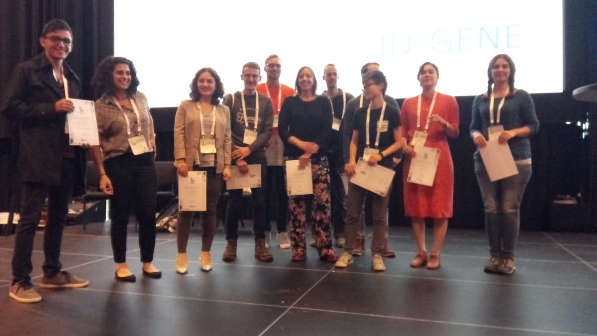 EnvMetaGen's tweet photo. Congratulations to all winners and our team member and friend Vanessa Mata @matavca for their prices at #iBOL2019 ! https://t.co/Wnsz0O4Qoj