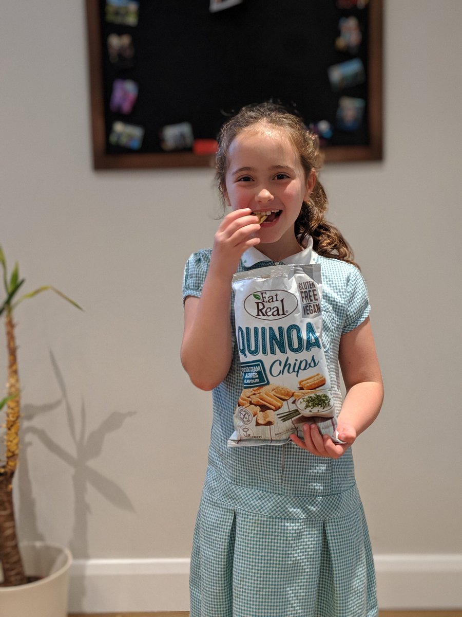 My daughter goes absolutely mad for @EatRealSnacks. She doesn't have any special dietary requirements, just absolutely loves their incredible flavour! (And they're a healthier choice too!) #winning #healthiersnacking #healthierkids