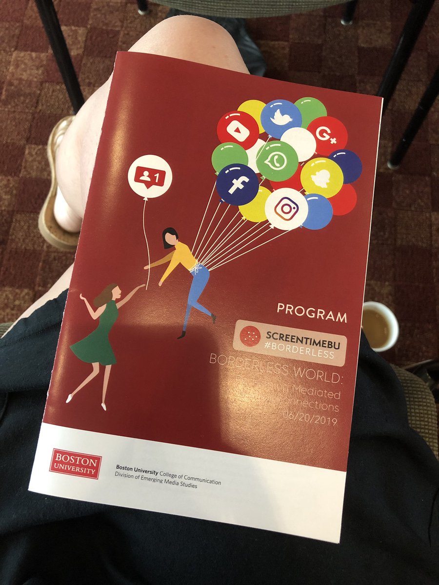 JaneZitomer's tweet image. #screentimeBU2019 is here! Listening to some fascinating speakers and panelists from all over the country. Thank you already to @jmreagle for our first keynote on #hackinglife.