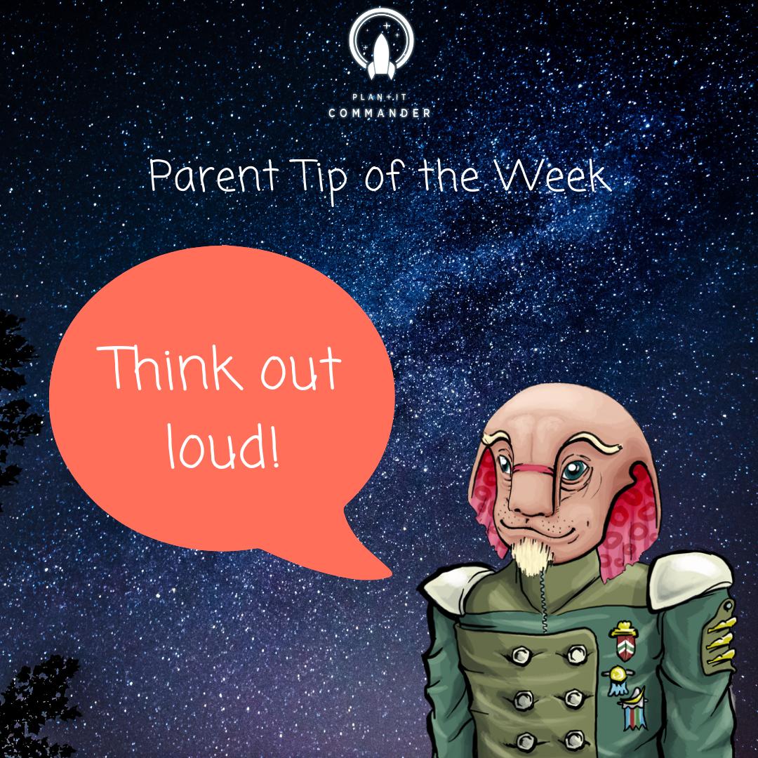 🚀Parent Tip of the Week🚀
Children with ADHD have a hard time thinking things through 🙇before they do or say something. To help, have your child stop and say out loud what they are thinking! This helps them think longer and allows you to understand their thought patterns. #ADHD