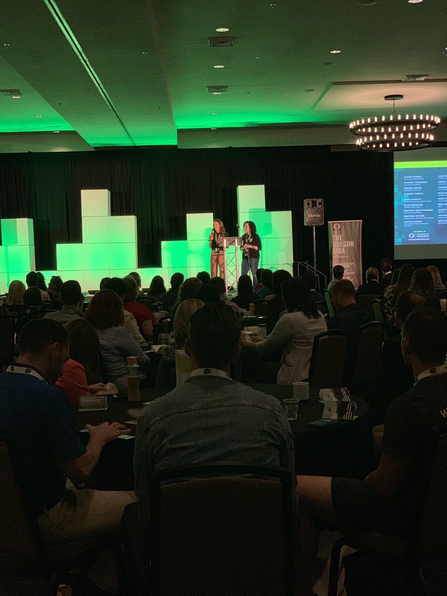 #EugeneYPSummit chairs <a href="/marykoneil/">Mary O'Neil</a> &amp; Jess, THANK YOU for herding all 30 Steering Committee members this year! This might just be the BEST YEAR yet. 
#youngprofessionals