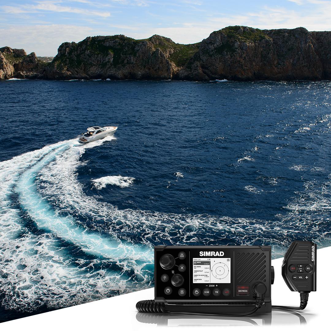 Our latest radio, the RS40-B is our first to send and receive AIS. Easing your worries while out at sea.

Find out more - bit.ly/2RnIk1z