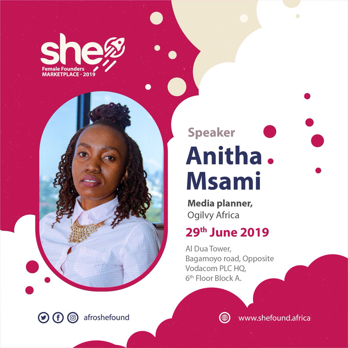 SheFound in Africa tweet media