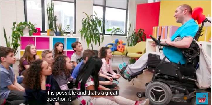 whatsmybodydoin's tweet photo. Sex Ed School on CONSENT! 💗 Talking about what consent means "consent happens when everybody wants to" &amp; chatting with @theandrewgurza and sex and disability! 

https://t.co/GveU3jtIHC #SexEd #SaveSexEd https://t.co/SNJfkRVpyT