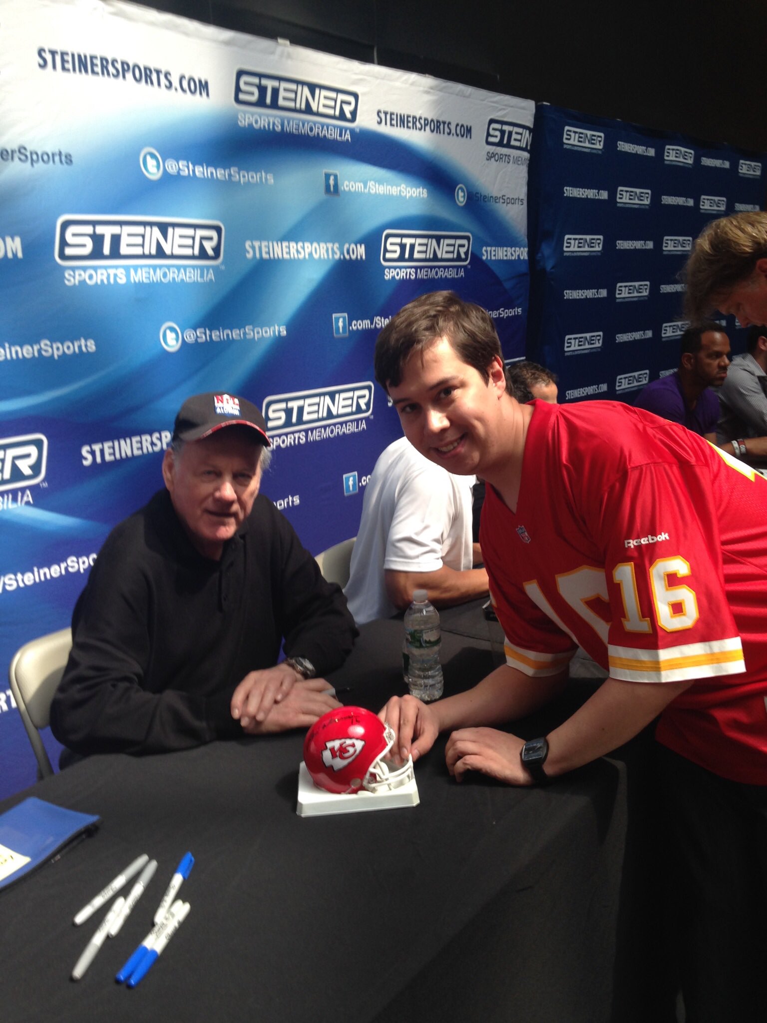 Happy Birthday to legends, Len Dawson!! So honored to have met him. 