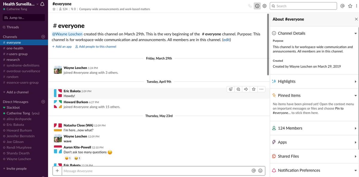 ISDS's tweet photo. ISDS is closing June 30, but you can stay connected to the surveillance community by joining the Health Surveillance Slack workspace. Continue your discussions on topics such as R programming and the ESSENCE platform by creating your free account today! https://t.co/QkOXAKVJ81 https://t.co/KpaNNvrrMx