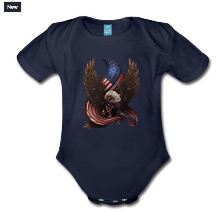 BittCreative's tweet image. Here are 2 new designs for the fourth. Go to shop.spreadshirt.com/bittcreative before it’s out of time. Sizes in adults, kids, and babies. #4thofjuly #america #liberty #graphicdesign #shirts