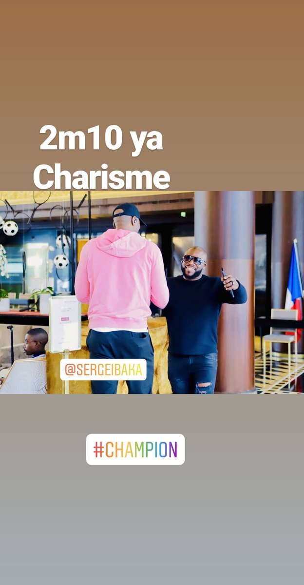leriswecan's tweet image. Welcome back Bro' #MyFussyMen #NBAChampion2019 #Ibaka #TorontoRaptors
