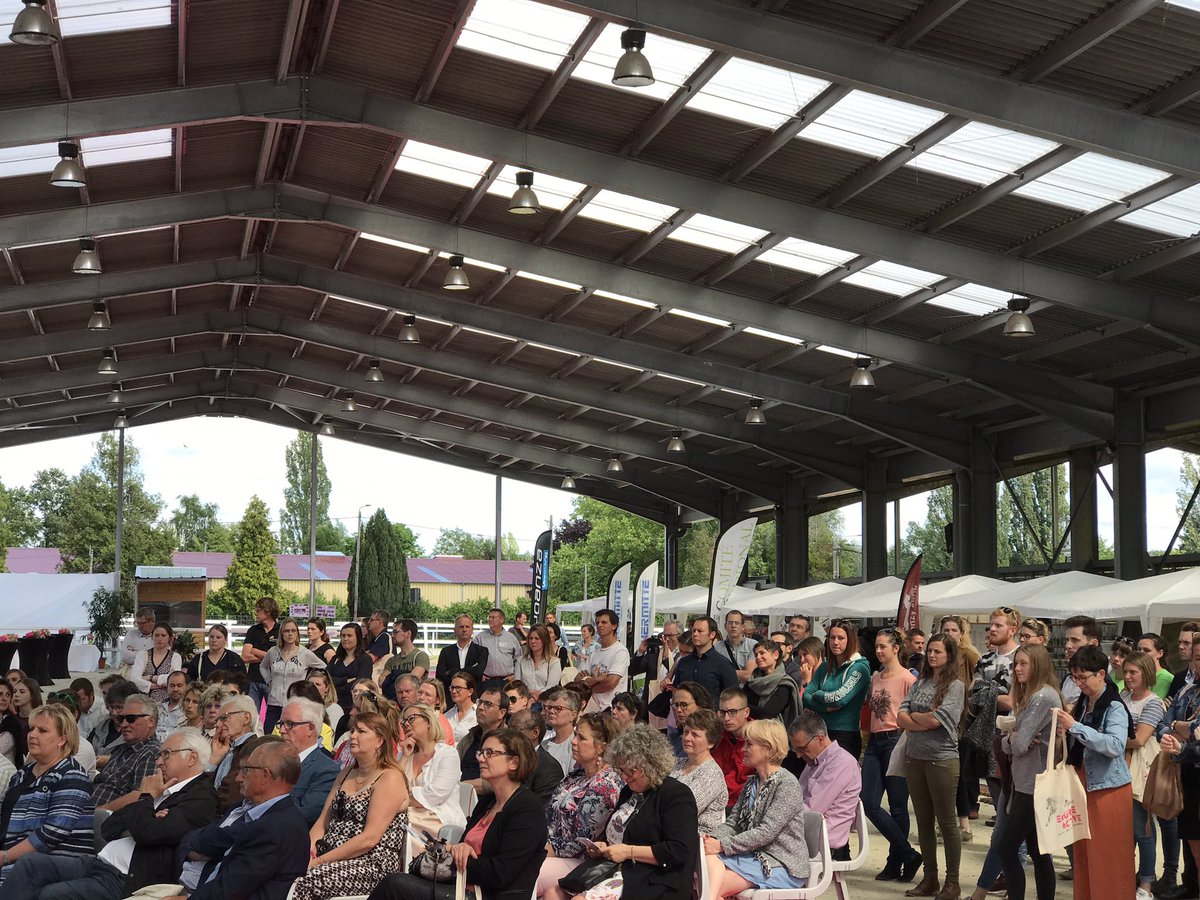 Inauguration de l’écurie active à l’ <a href="/institutgenech/">institutdegenech</a> avec <a href="/GroupamaNordEst/">Groupama Nord-Est</a> partenaire de l’événement