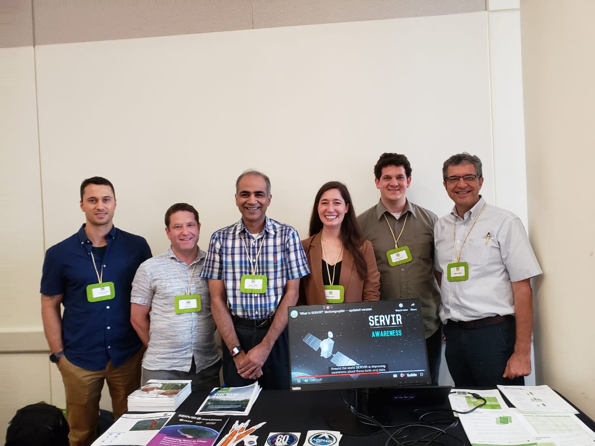 africa_science's tweet photo. SERVIR team participated at the GFW Summit held in Washington DC this week and shared land cover services with broader community! #GFWSummit #SERVIRamazonia @SERVIRGlobal @globalforests @keherndon @glennhyman @amazonacca https://t.co/Vhdkd9YFnI