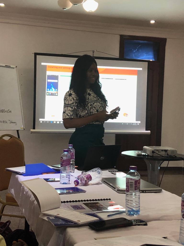 SecurePills's tweet photo. Secure Salon Project has landed in Kumasi!  Our wonderful team members Sala, Samuel &amp;  Rachel training midwives on educating communities about family planning through the salons. Watch out for the Secure Salon Project in your community. #SecureSalonProject #FamilyPlanning #TFHO https://t.co/A6e25U6Q4Y
