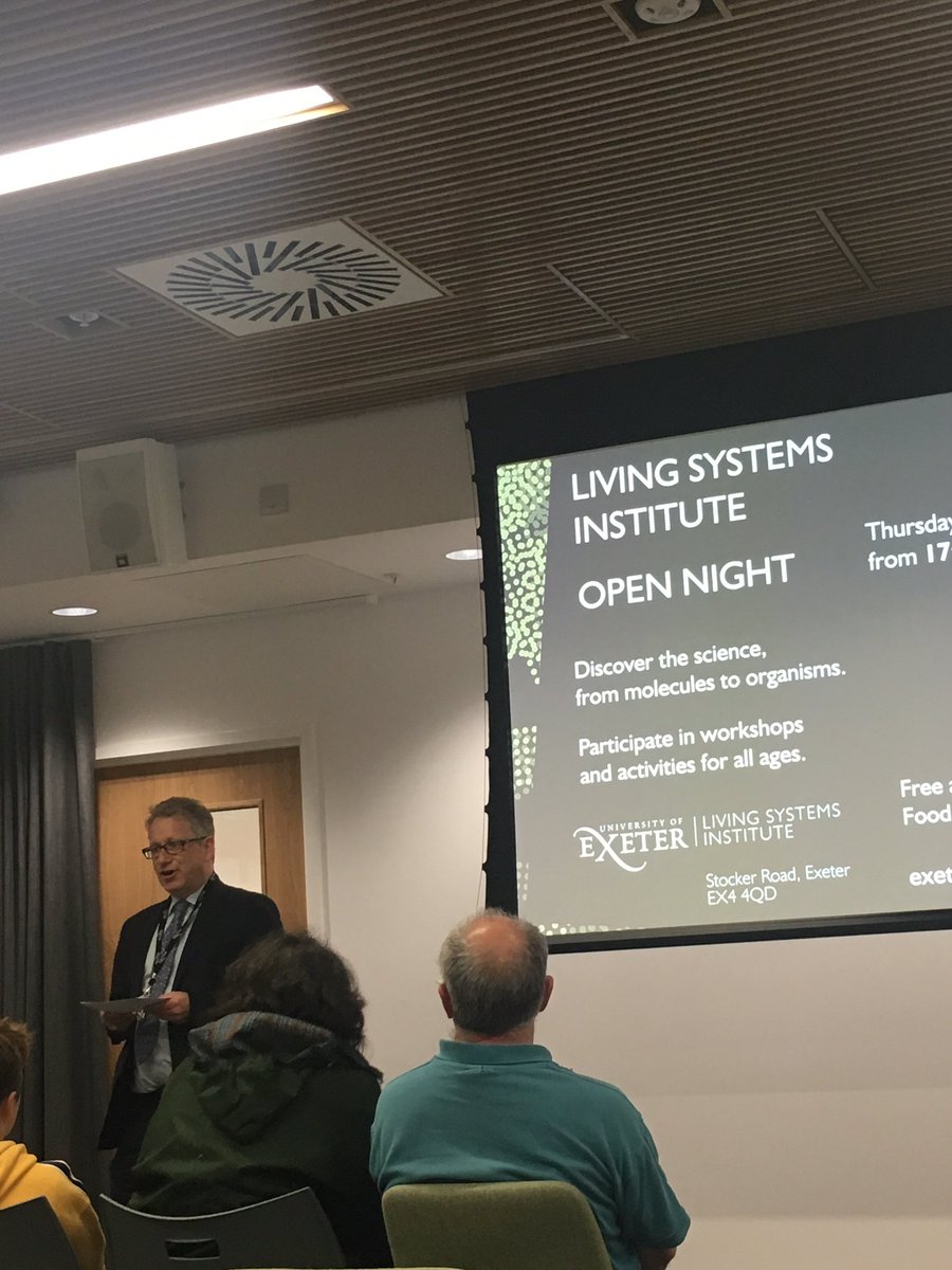 micromotility's tweet photo. Opening intro from our deputy vice-chancellor @neil_gow and the Lord Mayor of Exeter! #LSIExeter #LSIOpenNight https://t.co/BNVQUWTVjO