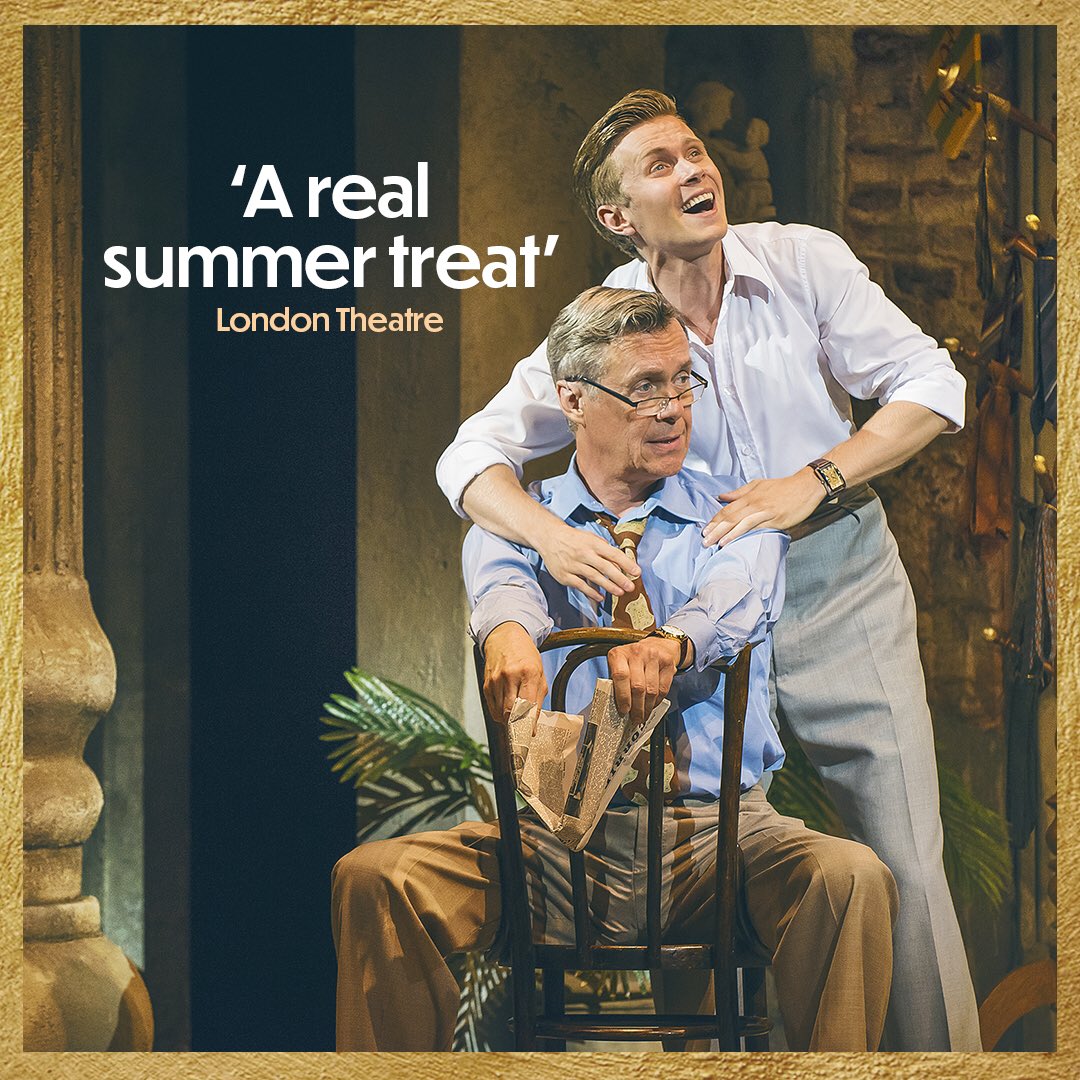 And the reviews are in!

There are just over two weeks left of #TheLightInThePiazza and tickets are available from just £15. So be quick and book yours today at lightinthepiazzathemusical.com/london 👒☀️