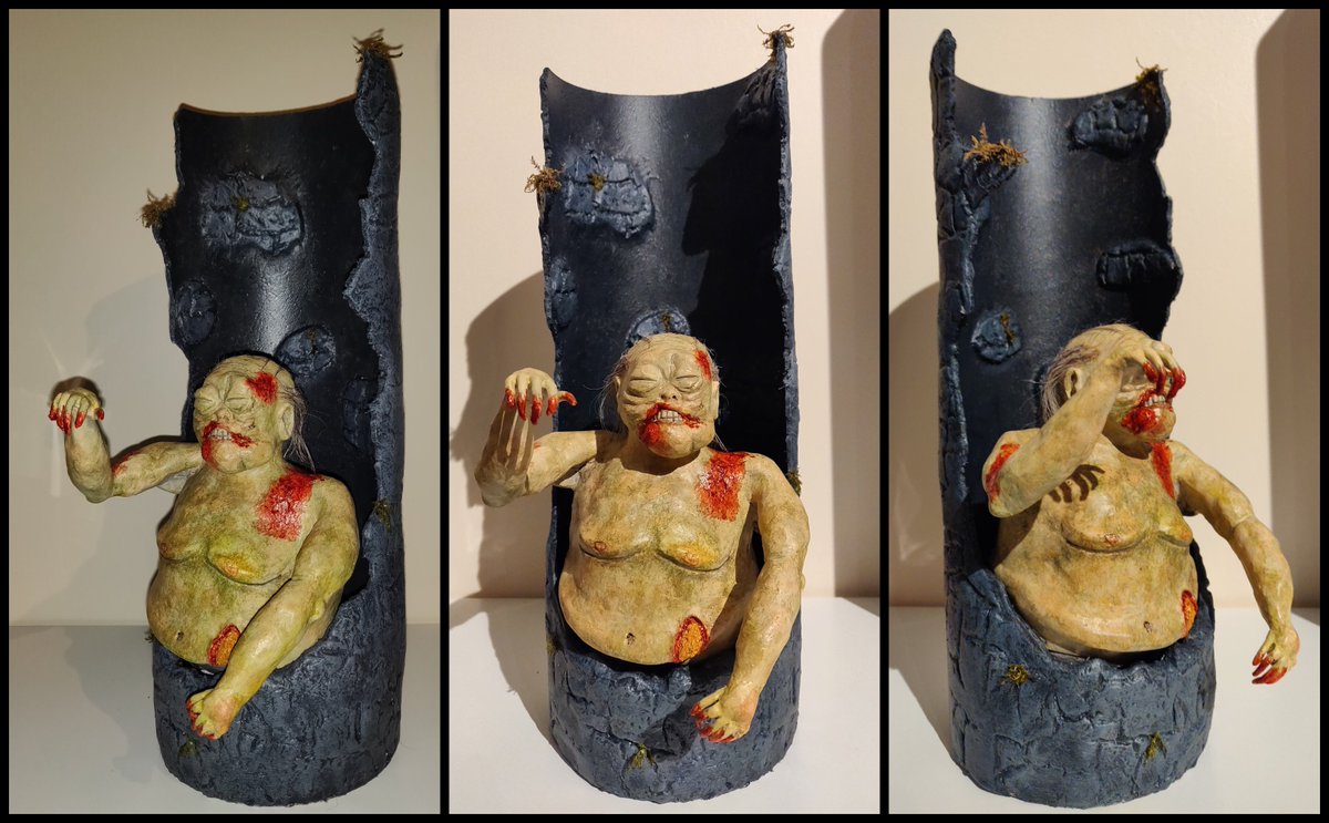 FAN_tastic_ART's tweet photo. Made out of clay - My own version of the well walker 🧟♂️
This was so much fun to make. What do you guys think of it?
#TWD #TWDFamily #TheWalkingDead #Walker #WellWalker #Walkerbait #GlennRhee #StevenYeun
@TheWalkingDead @AMCTalkingDead @WalkingDead_AMC @G_Nicotero @steveyeun https://t.co/ehyaYMaTjP